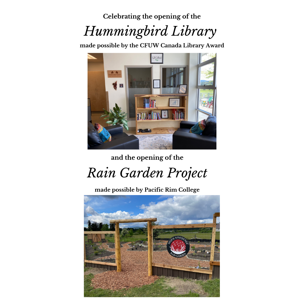 Hummingbird Library and Rain Garden Project